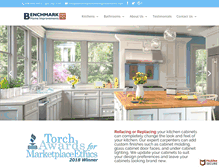 Tablet Screenshot of benchmarkhomeimprovements.com